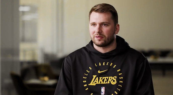 Doncic compara as estrelas da NBA com os jogadores de futebol: “Lebron-Ronaldo”