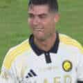 Ronaldo chorou depois de bisar contra o Damac