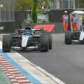 Russell e Antonelli picaram-se na corrida sprint do GP do Canadá