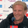 Que falha! Jornalista pensava que o médio Morten Thorsby era o selecionador da Noruega