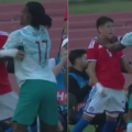 Rafael Leão foi expulso no Portugal-Chile