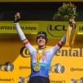 Evenepoel bisa; 3.º classificado do último Tour abandona