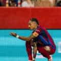 Raphinha (já soma 12 golos em 7 jornadas) consolida liderança do Barcelona com hat-trick ‘perfeito’