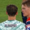 Ødegaard não gostou da entrada de Bernardo Silva: «Isto não tem lugar num campo de futebol»