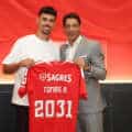 OFICIAL: Benfica renova com Tomás Araújo até 2031